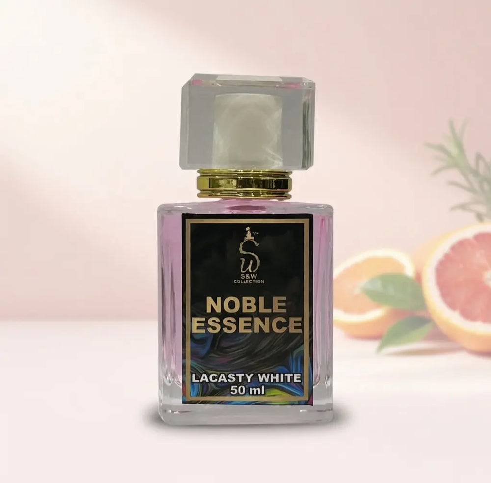 SW Fragrance Noble Essence perfume bottle with elegant design, showcasing the luxurious scent and branding.